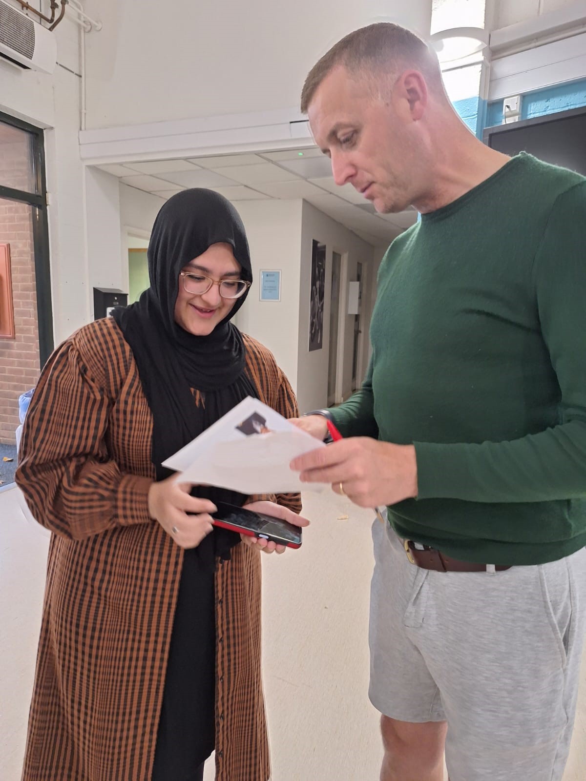 Sharnbrook Academy GCSE results day